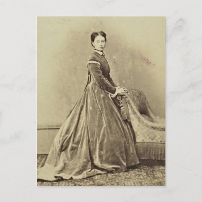 Postal Alicia de Inglaterra, Gran Duquesa de Hesse (Anverso)