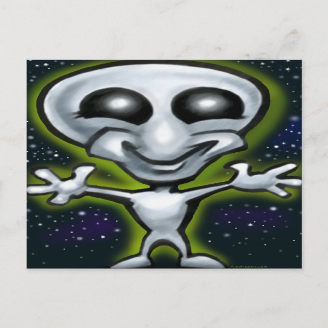 Postal Alien (Anverso)