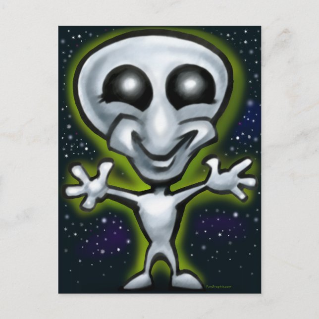 Postal Alien (Anverso)
