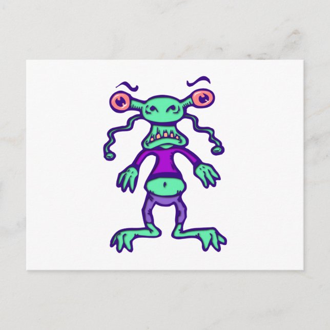 Postal Alien (Anverso)