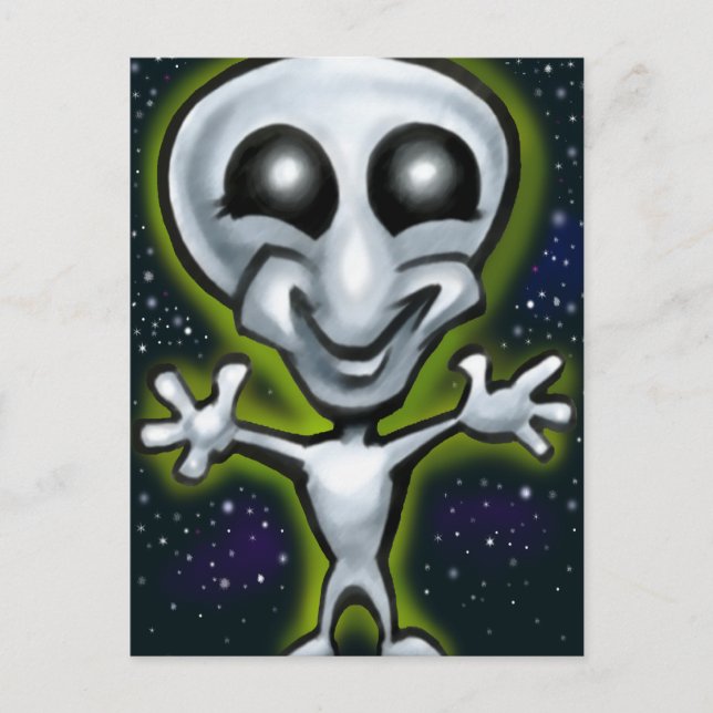 Postal Alien (Anverso)