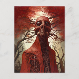 Postal Alien Creature Sci Horror Art