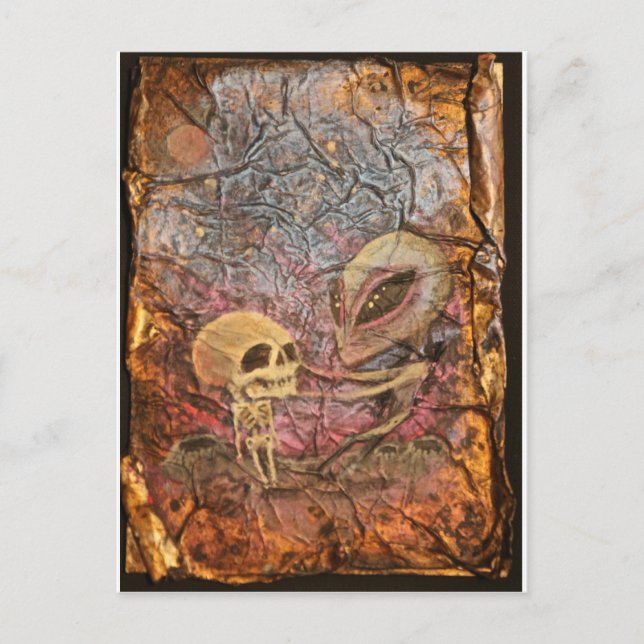 Postal Alien Danse Macabre (Anverso)