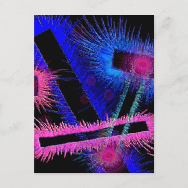 Postal Alien Eyes (Anverso)
