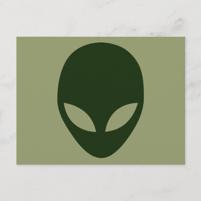 Postal Alien Face (Anverso)