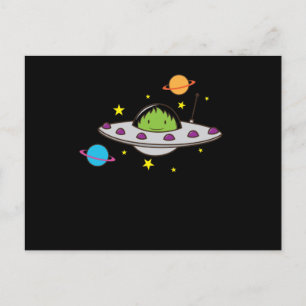 Postal Alien im Ufo