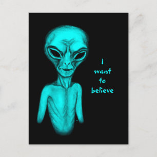 Postal Alien, quiero creer en Postcard