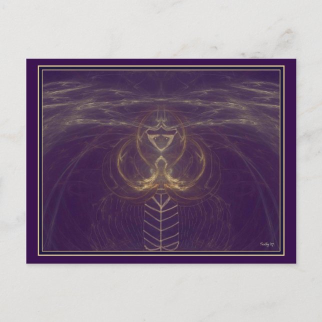 POSTAL ALIEN TELEPATHY (Anverso)