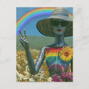 Postal Alienígena de la paz