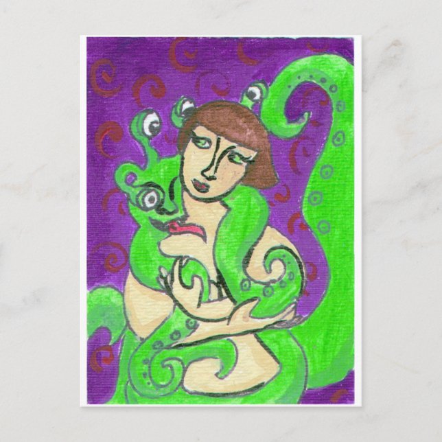 Postal AlienLover (Anverso)