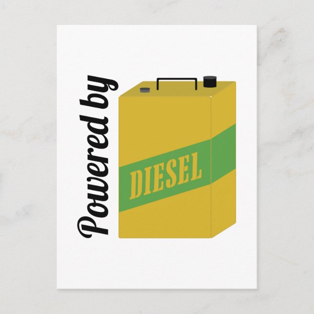 Postal Alimentado por (Anverso)