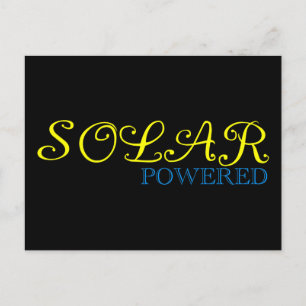Postal alimentado por energía solar