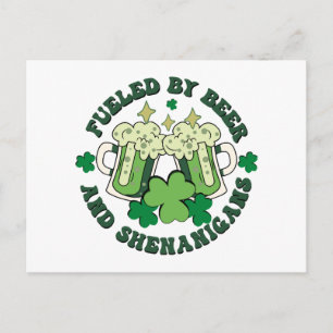 Postal Alimentado Por La Cerveza Y Los Shenanigans