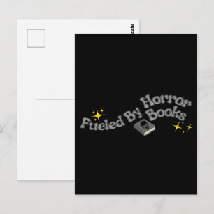 Postal Alimentado Por Libros De Terror