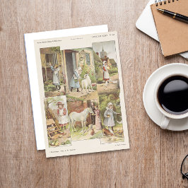 Postal Alimentar a los animales de granja