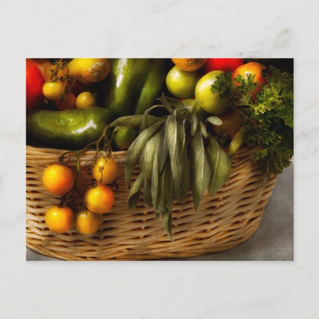 Postal Alimentos - Veggie - Consejos de sabores (Anverso)