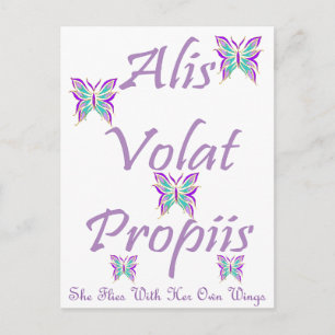 Postal Alis Volat Propiis