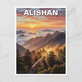 Postal Alishan Taiwan Travel