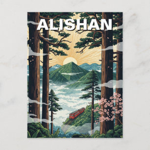 Postal Alishan Taiwan Travel