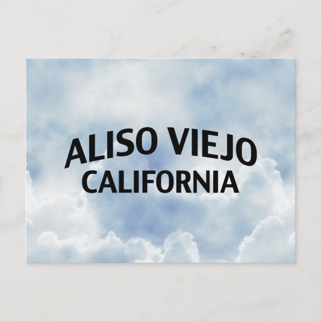 Postal Aliso Viejo California (Anverso)