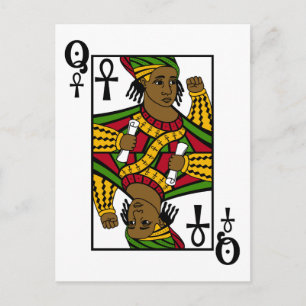 POSTAL ALKEBULAN - LA REINA NEGRA