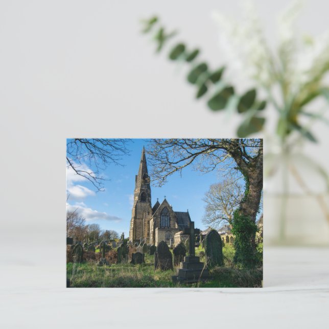 Postal All Saints Church, Salterhebble (Anverso de pie)