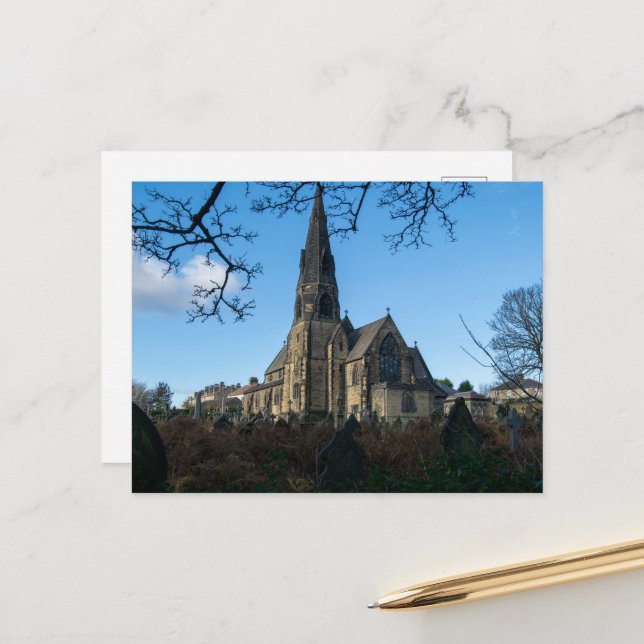Postal All Saints Church, Salterhebble (Anverso/Reverso In Situ)