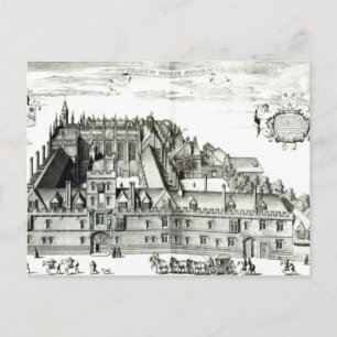 Postal All Souls College, Universidad de Oxford, 1675