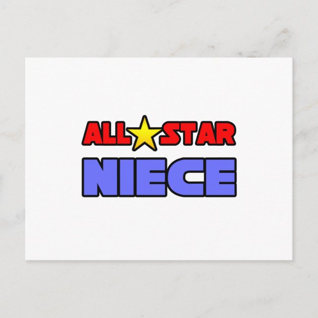 Postal All Star Niece (Anverso)