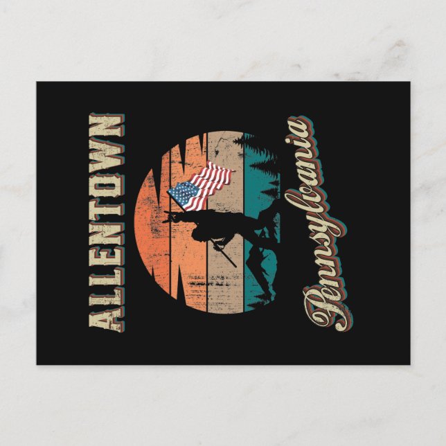 Postal Allentown Pennsylvania (Anverso)