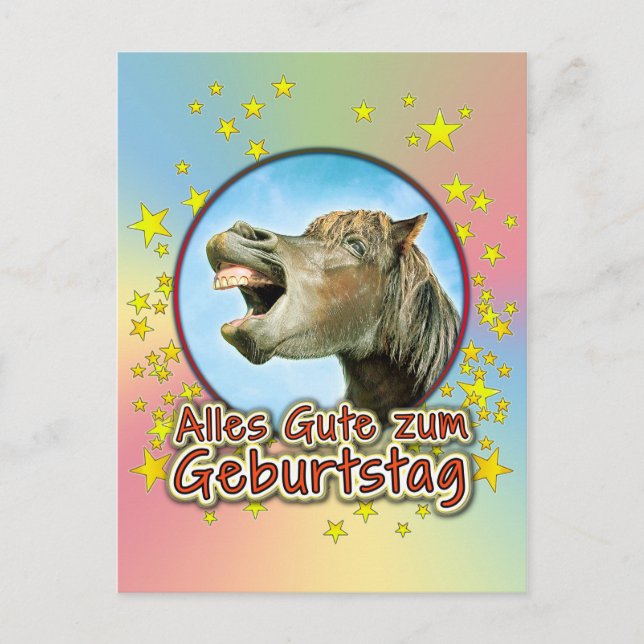 Postal Alles Gute zum Geburtstag (Anverso)