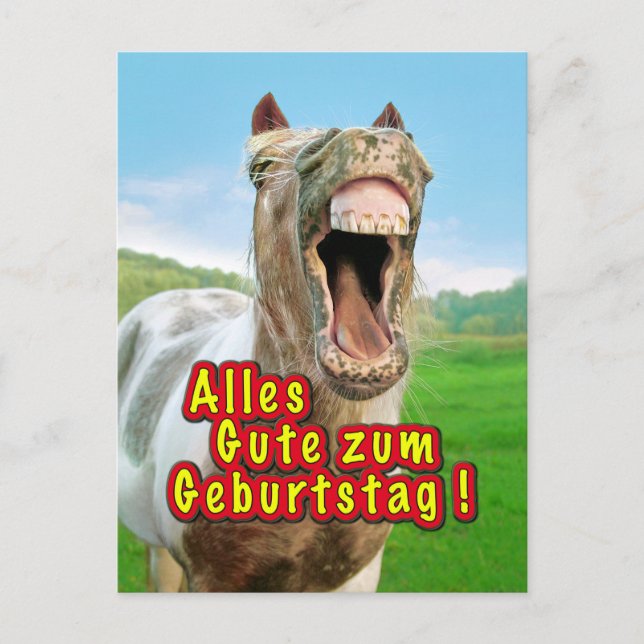 Postal Alles Gute zum Geburtstag (Anverso)