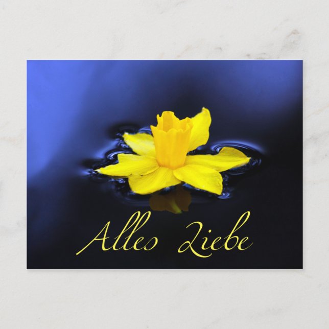 Postal Alles Liebe - ¡für Deine Liebsten! (Anverso)
