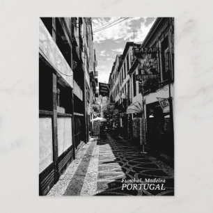 Postal Alleys Funchal : Postcard de Madeira (Portugal)