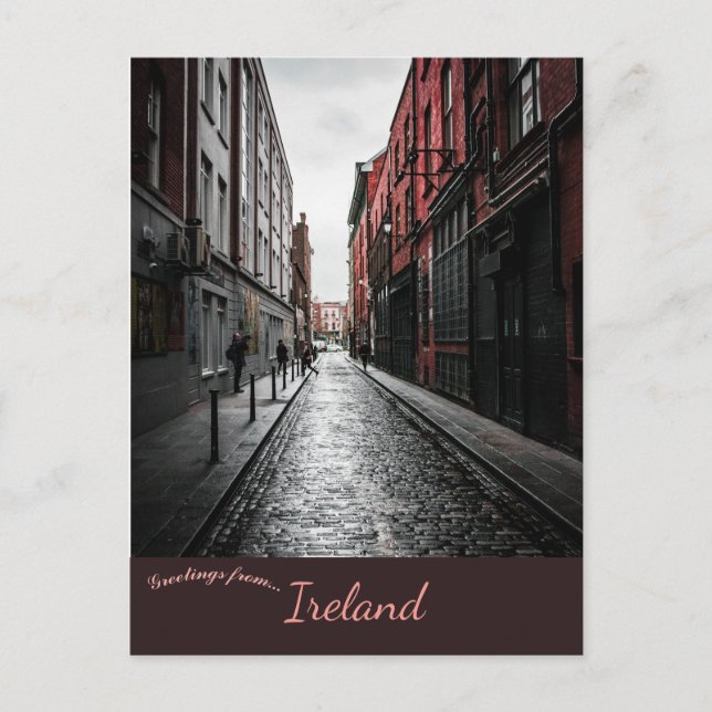 Postal Alleyway en Dublin Irlanda (Anverso)