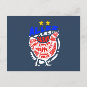 Postal Allez la France