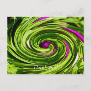 Postal Allium Abstracto