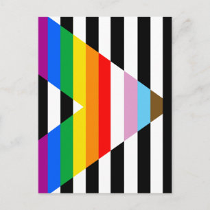 Postal Ally Progress Pride Flag