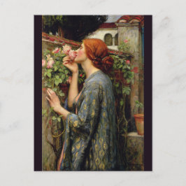 Postal Alma del Rosa por John William Waterhouse