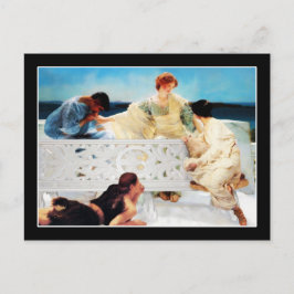 Postal Alma-Tadema Compuesto Falta de Privacidad