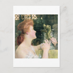 Postal Alma-Tadema   La Hora de Oro, 1908
