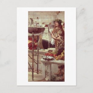 Postal Alma-Tadema   Preparaciones en el Coliseo, 1912