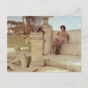 Postal Alma-Tadema   Voz de primavera, 1908