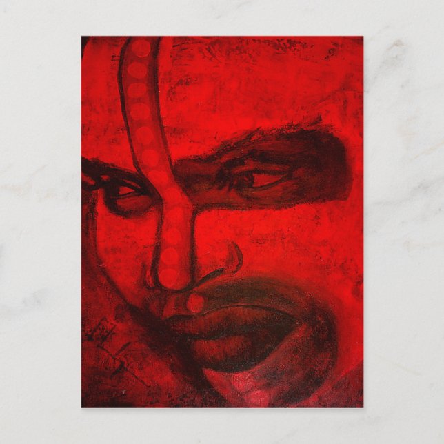 Postal Alma tribal (Anverso)