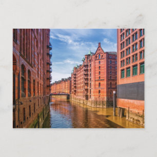 Postal Almacenes Speicherstadt, Hamburgo, Alemania