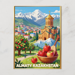 Postal Almaty Tian Shan Viajes de Montaña