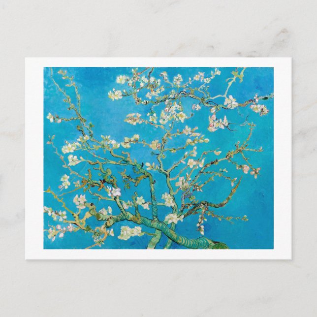 Postal Almond Blossom, Vincent van Gogh (Anverso)