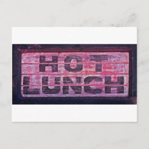 Postal Almuerzo caliente 2