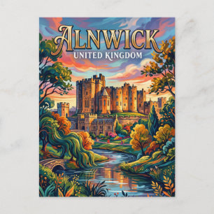 Postal Alnwick Reino Unido