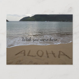 Postal Aloha Beach Kauai Hawaii Ocean